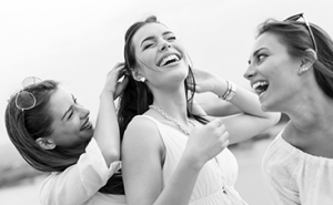 happy girls after brazilian wax at our waxing studio