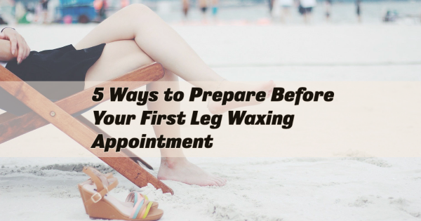 leg waxing