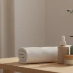 Clean waxing salon aftercare setup for ingrown hair after waxing