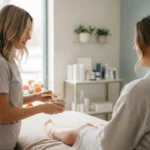 Professional Brazilian wax appointment in a clean Jacksonville salon