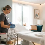 Clean, professional waxing suite at Brazil's Waxing Center Valdosta